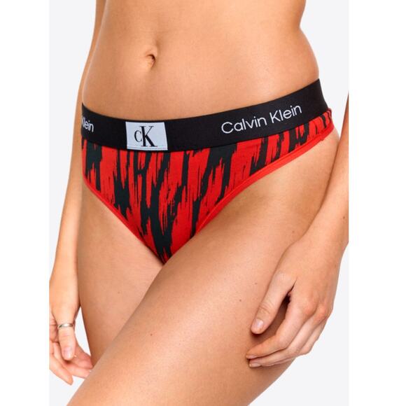 Calvin Klein Other - Calvin Klein Women's Red Colaless Thong Panties Size XS